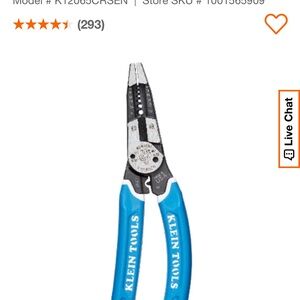 Klein Tools Wire Stripper Crimper 8-20 AWG
